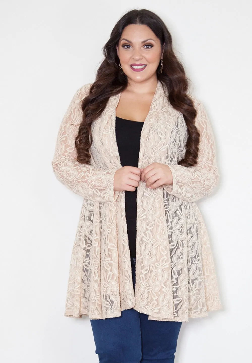 Cielo Lace Cardigan