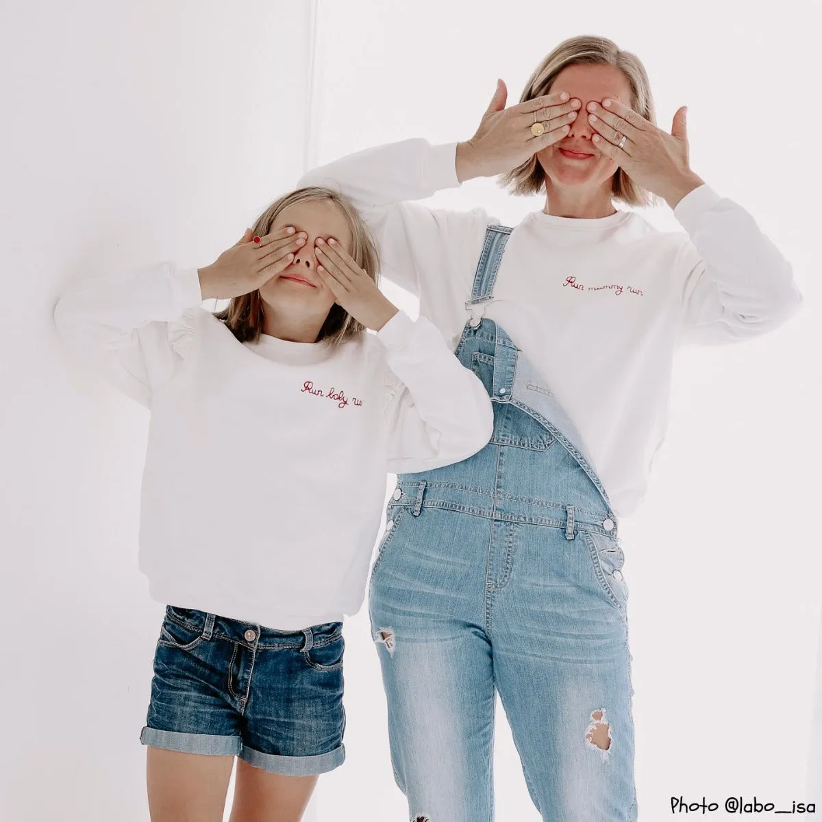 JASMIN Duo Sweatshirt   Dress - Girl   Mum - PDF Sewing Pattern