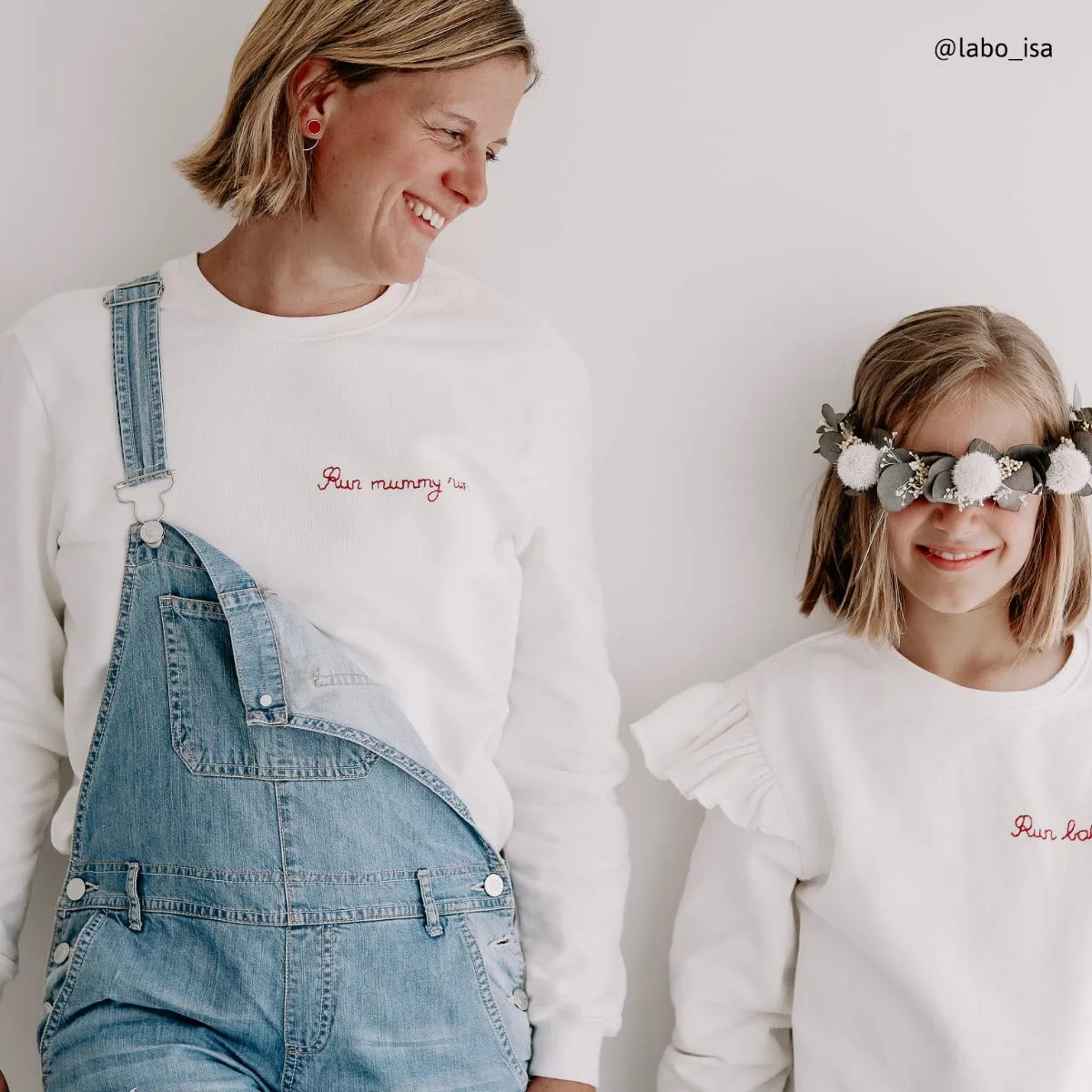 JASMIN Duo Sweatshirt   Dress - Girl   Mum - PDF Sewing Pattern