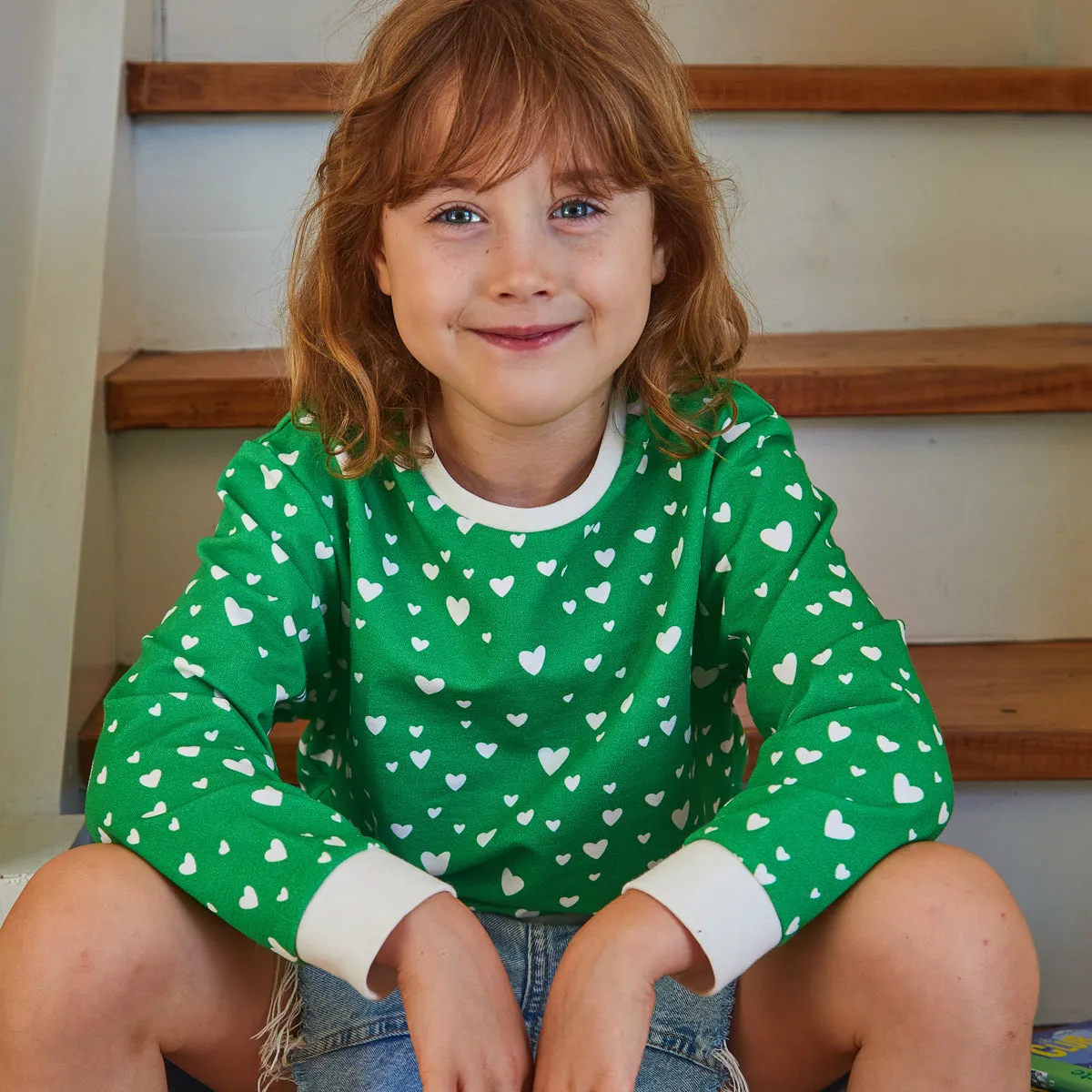 JASMIN Duo Sweatshirt   Dress - Girl   Mum - PDF Sewing Pattern