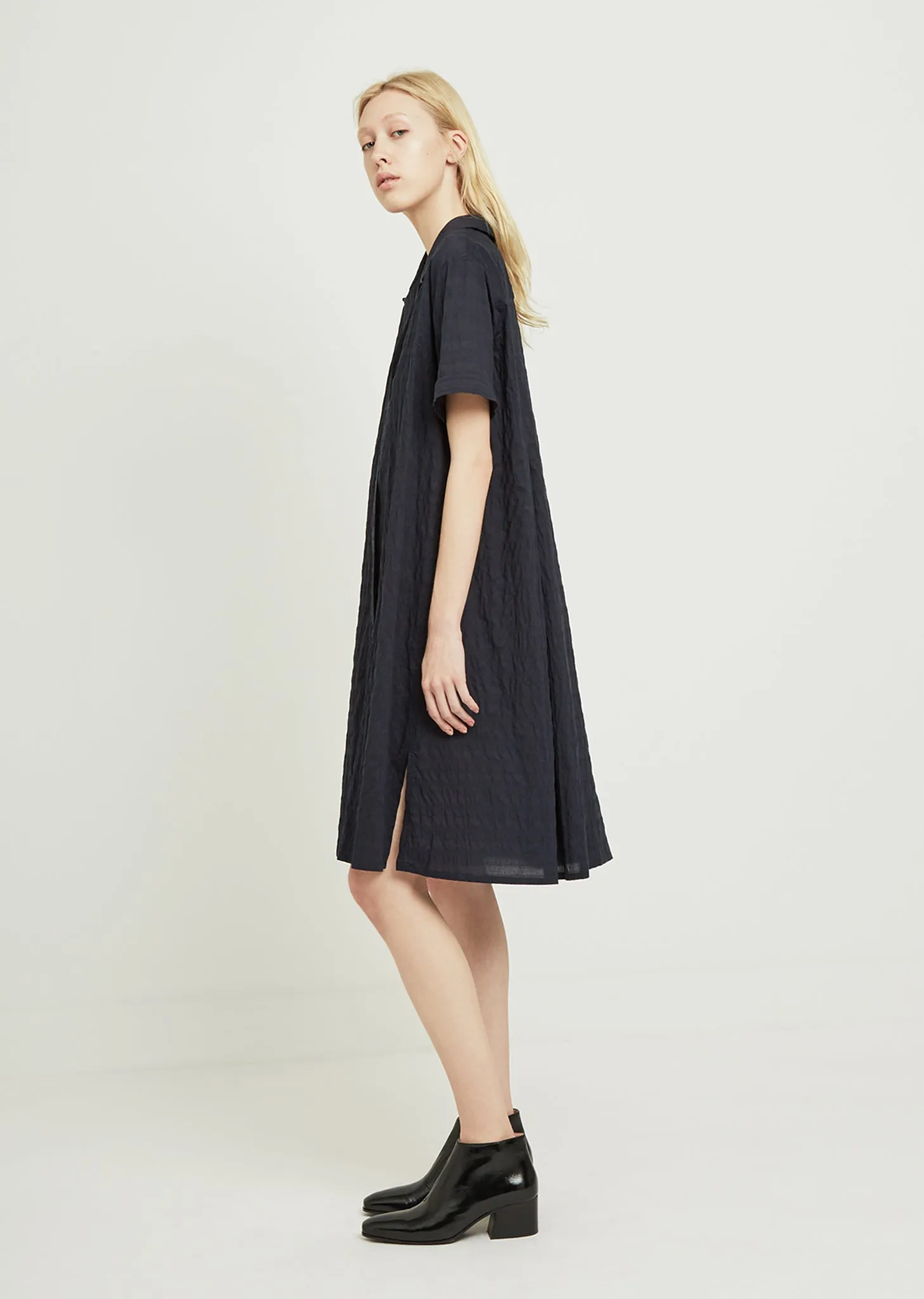 Maygen Short Sleeve Cotton Dress