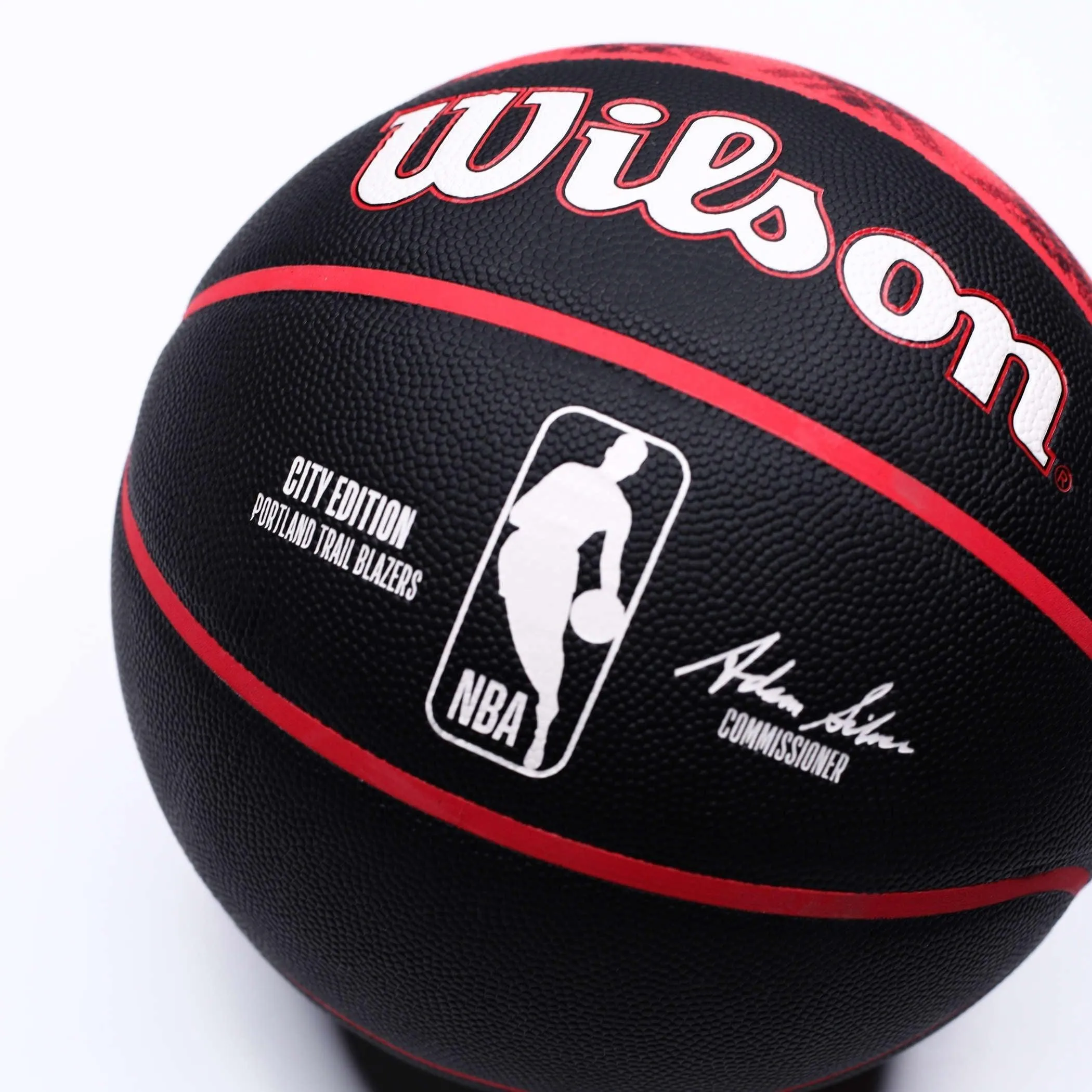 Portland Trail Blazers Wilson Retro Plaid City Edition Collectors Basketball