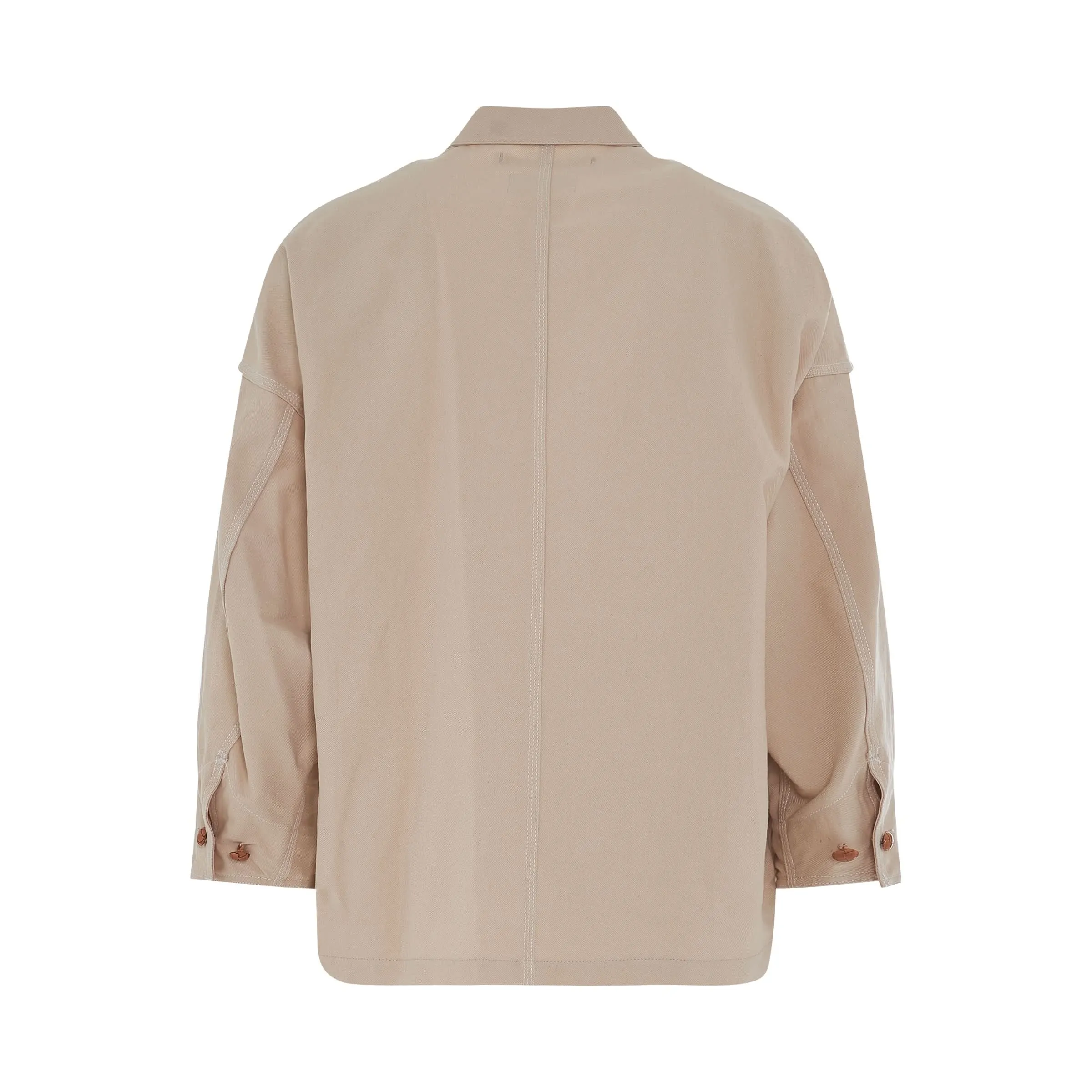Wood Yarn Jacket in Natural
